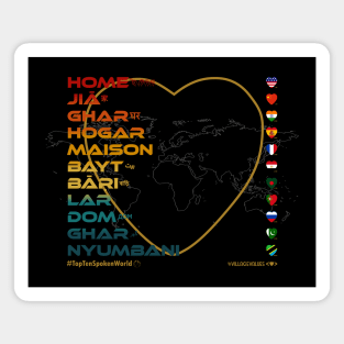 HOME: Say ¿Qué? Top Ten Spoken (World) (Vintage) Magnet